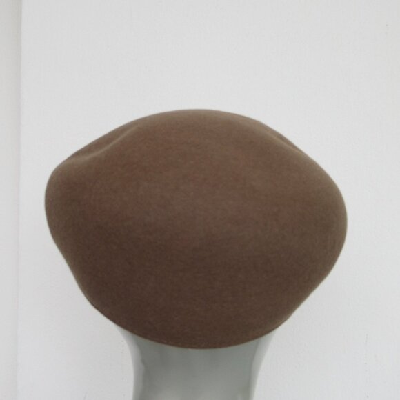 Pendleton 100% Virgin Wool Cap Newsboy Cabbie Hat Men's Size Small Brown Color - Picture 3 of 8